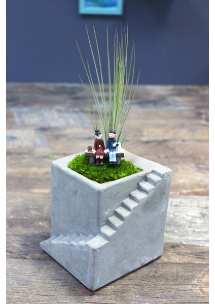 Ev Beton Saksı 6 Gri fiyatları