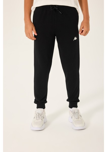 Siyah 3 Iplik Eşofman ALTI-35271LW