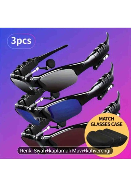 piratikcozum Bluetooth gözlük 18 Saat Görüşme Teknoloji ve Stilin Bulu fiyatları
