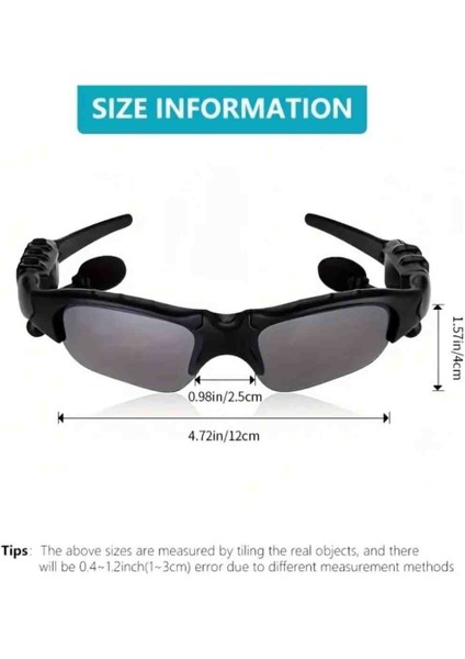 piratikcozum Bluetooth gözlük 18 Saat Görüşme Teknoloji ve Stilin Bulu indirimleri