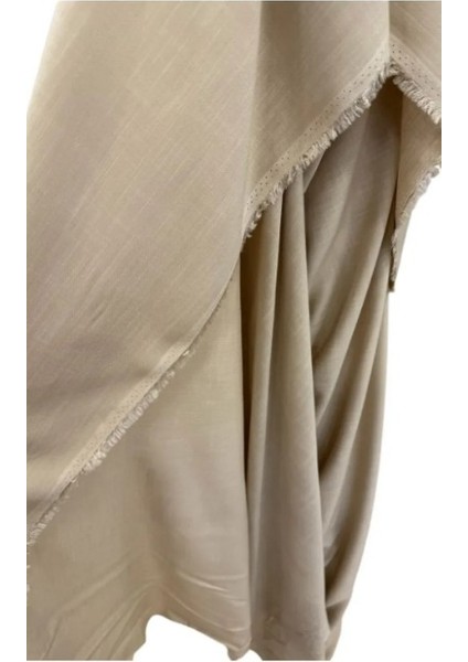 Yumuşak Dokulu Flamlı Viskon Kumaş- Yazlık, Elbiselik,bluzluk