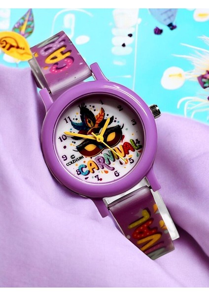 Renkli ve Figürlü Özel Kutulu Çocuk Kol Saati FT.CLS.CK13 modelleri