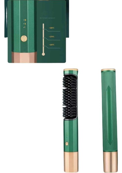 Yüksek Isı Ayarlı Iyon Özellikli Üflemeli Saç Düzleştirici Fön Tarak fırsatları