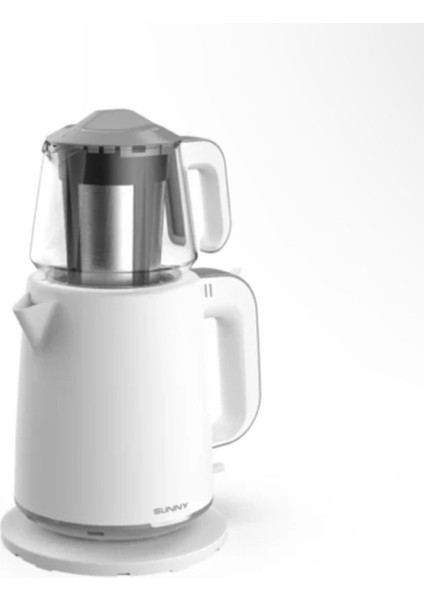 Beyaz Çay Makinesi, Kettle Kullanımı Için Pratik ve Şık Tasarım indirimleri