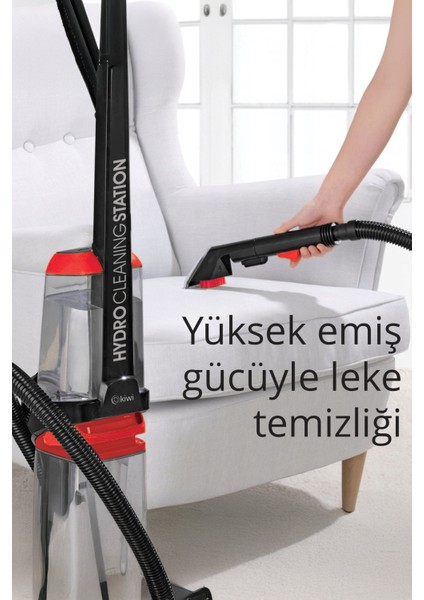 Dikey Süpürge ve Halı Temizleme Başlığı, Leke Çıkarma, Kırmızı fırsatları