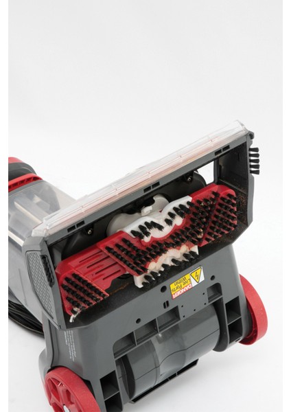 Dikey Süpürge ve Halı Temizleme Başlığı, Leke Çıkarma, Kırmızı