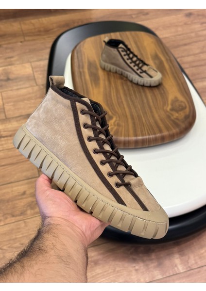 1085 Nubuk Hakiki Deri Erkek Bot