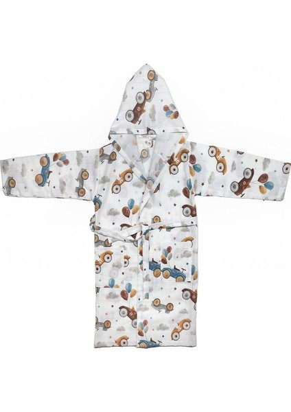 Minicik Uçan Arabalar Bornoz S