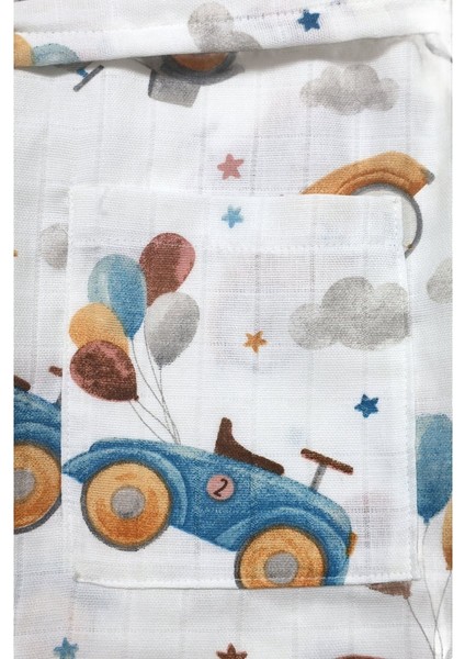 Minicik Uçan Arabalar Bornoz S