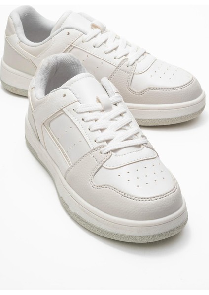 Kadın Spor Ayakkabı Beyaz Buz