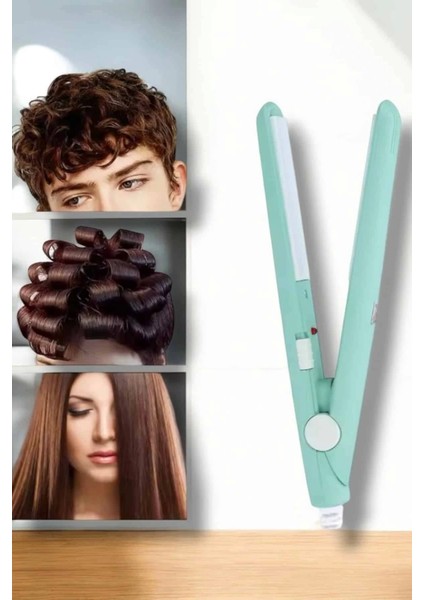 Renkli ve Hafif Elektriklenme Önleyici Mini Saç Düzleştirici modelleri