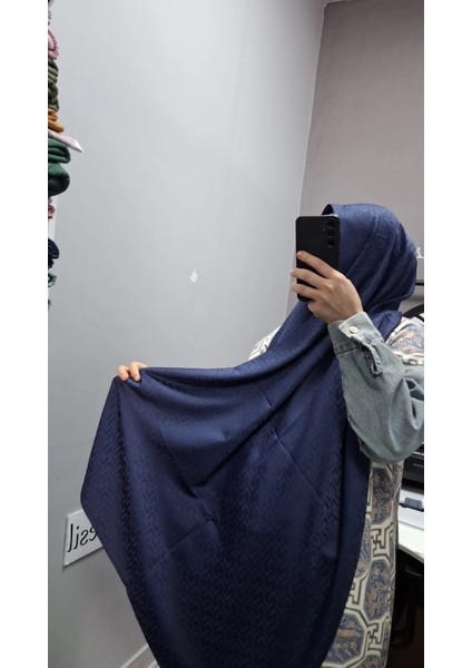 Modakaşmir Jakar Şal Lacivert Renk