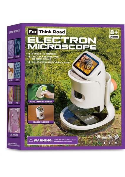 Mini Mikroskop Oyuncak 2in1 Şarjlı Bilim Keşif Deney Seti fiyatları