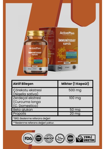 Immunitoday 30 Kapsül fırsatları