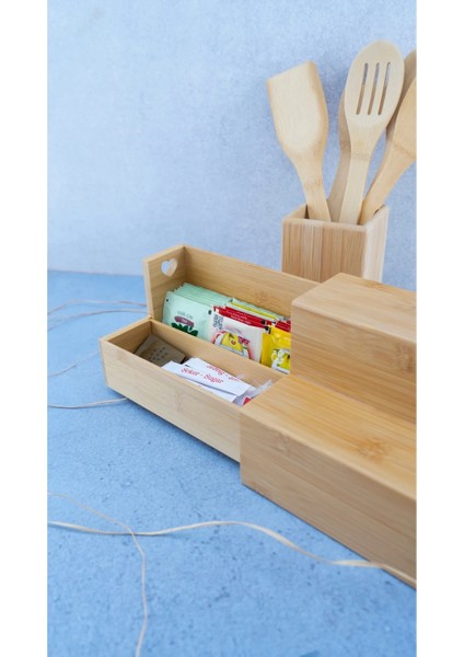 Çekmeceli Çok Bölmeli Düzenleyici, Dekoratif ve Kullanışlı Saklama Çözümü fiyatları