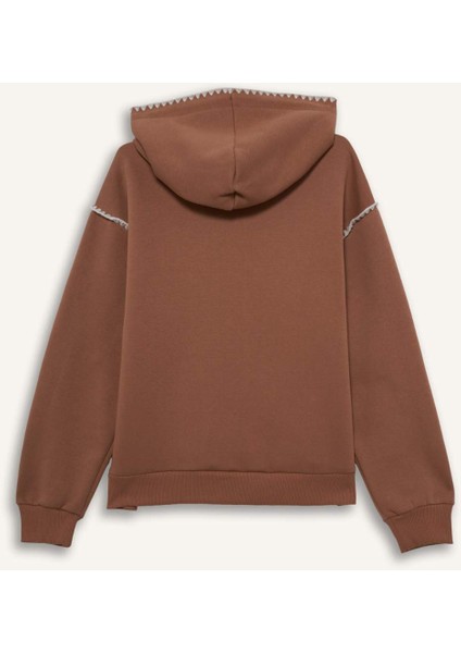Overshirt Fit Kapüşonlu Sweatshirt G3318AX25AU modelleri