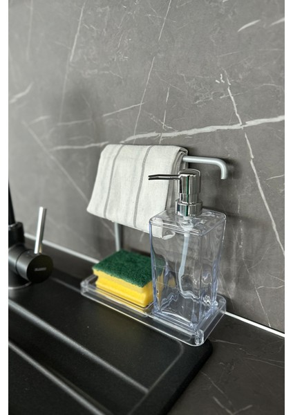 Çok Renkli Paslanmaz Aluminyum Bez Askılı Mutfak Sıvı Sabunluk 1l fırsatları