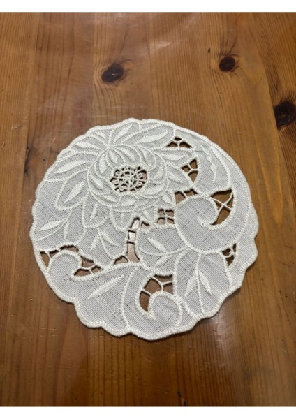 6'lı Nakışlı Keten Sunum Peçetesi, Leke Tutmaz, Şık ve Dayanıklı Tasarım indirimleri