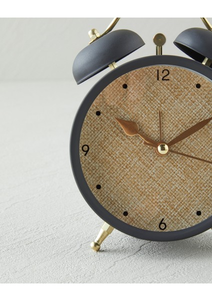 Lunel Masa Saati 13 cm Siyah fırsatları