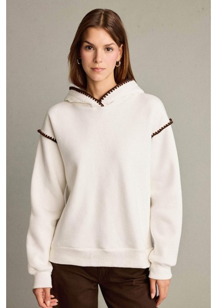 Overshirt Fit Kapüşonlu Sweatshirt G3318AX25AU