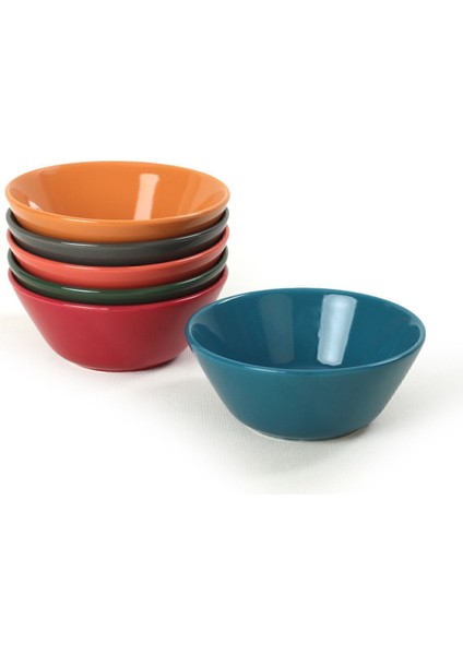 Çok Renkli Hitit Kase Seti 14 Cm, 6'lı Paket fiyatları