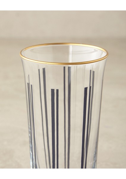 Şık Siyah Cam 3'lü Kahve Yanı Su Bardağı Seti modelleri