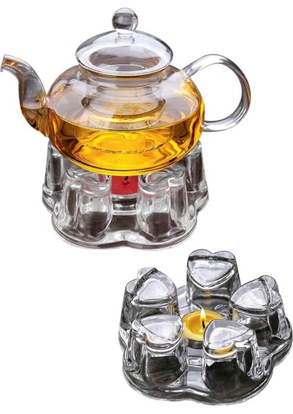 Beyaz Cam Isıtma Standı Çaydanlık ve Demlik Için Uyumlu, Şık Tasarım FMA120990 fiyatları