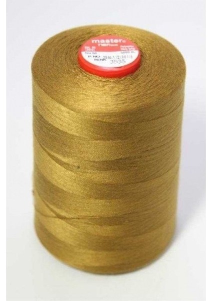 Sarı Polyester Kot Ipi, 50 No, 5000 mt Uzunluk, Dayanıklı ve Yüksek Kalite Ürün