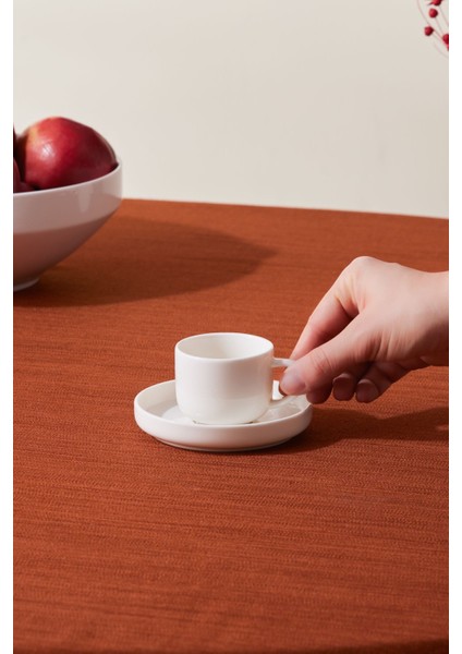 Beyaz 90 ml Kahve Fincanı ve Tabağı Seti, Şık ve Dayanıklı Tasarım fiyatları