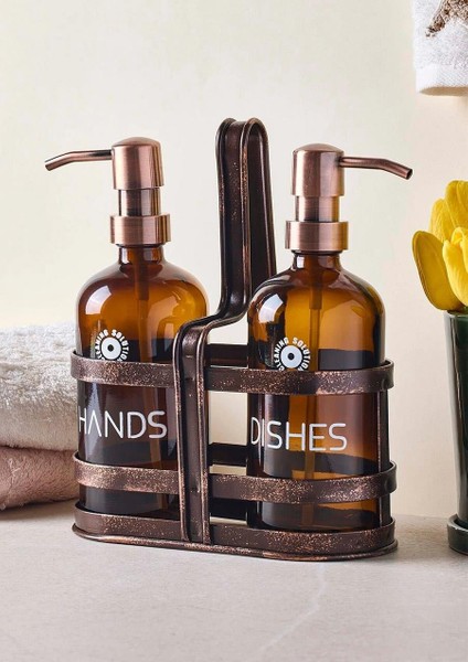 Rame Amber Sıvı Sabunluk Seti - 2X500 ml fiyatları