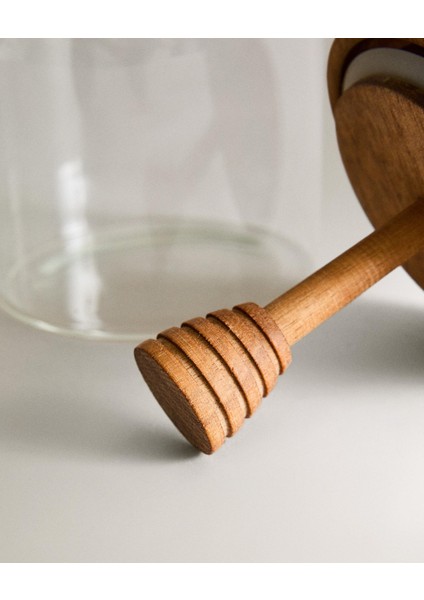 Kahverengi Kapaklı Borosilikat Cam Bal Kavanozu, Şık ve Dayanıklı Saklama Çözümü modelleri