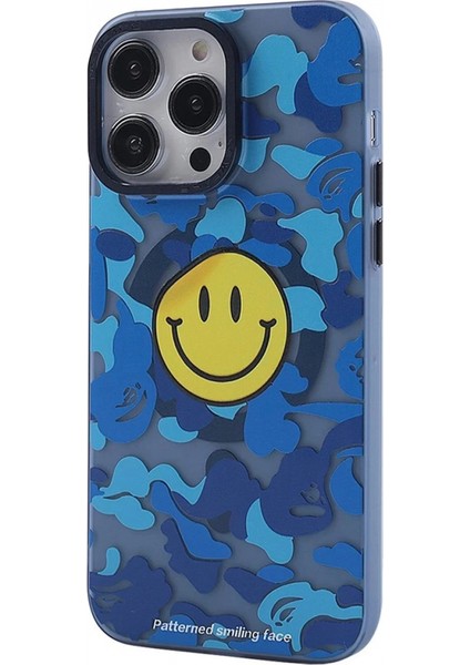 iPhone 13 Pro Kılıf Apollo Magneticsafe Desenli Kapak - Apollo Mavi - 1 fiyatları