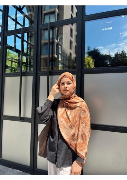 Esinti Vual Soft Pamuk Şal Vizon Renk modelleri