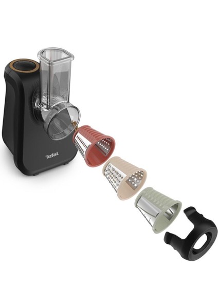 Pratik 3'ü Bir Arada Rende Doğrayıcı, 200 W, Siyah fiyatları