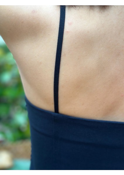 Kadın Lacivert Askılı Mini Elbise fiyatları