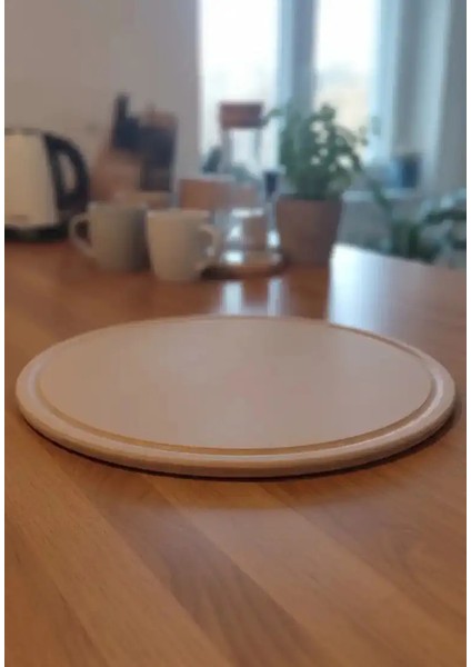 ® | Pizza Sunum ve Kesme Tahtası | Ahşap Servis Tepsi Sunumluk, Pratik ve Şık Tasarım fırsatları