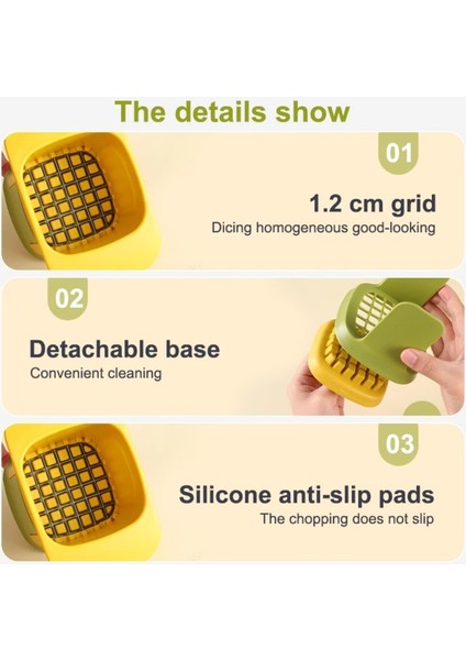 Çok Renkli Çok Fonksiyonlu Sebze ve Meyve Doğrayıcı fırsatları