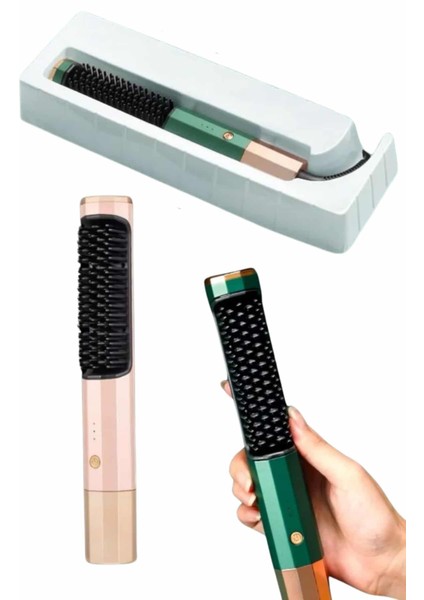 Taşınabilir Saç Düzleştirici Fırça ile Kolay ve Hızlı Saç Şekillendirme indirimleri