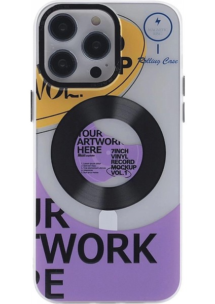 iPhone 12 Pro Max Kılıf Apollo Magneticsafe Desenli Kapak - Apollo Şeffaf - 6 modelleri