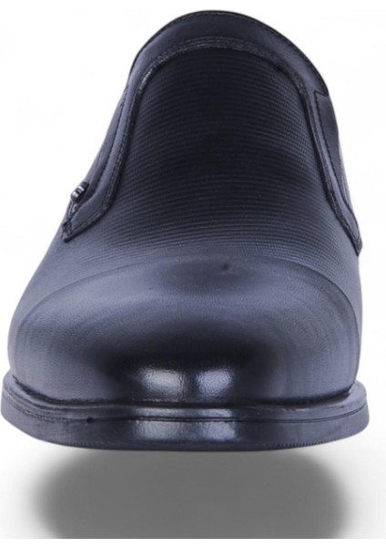 575 Siyah Antik Kauçuk %deri Erkek Klasik Ayakkabı modelleri