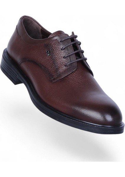 320 Kahve Zigana Kauçuk %deri Erkek Klasik Ayakkabı