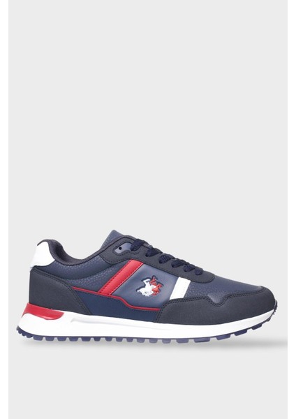 Erkek Ortopedik Cilt Günlük Yürüyüş Koşu Sneaker Spor Ayakkabı Lacivert