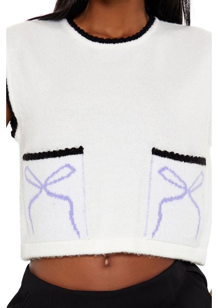 Fiyonk Desenli Süveter modelleri