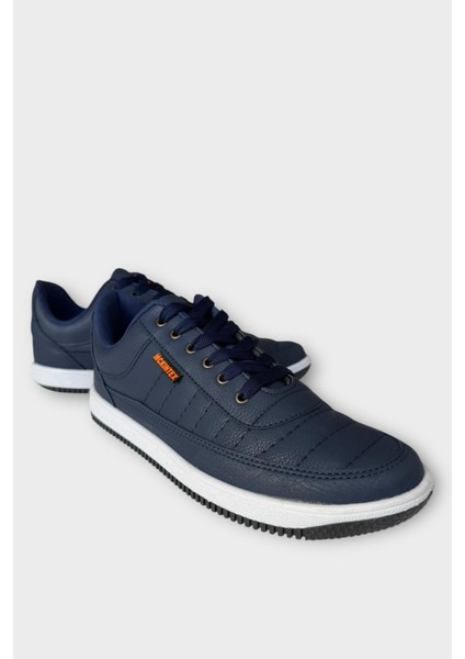 Erkek Ortopedik Günlük Yürüyüş Rahat Spor Ayakkabı Lacivert fiyatları