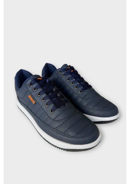 Erkek Ortopedik Günlük Yürüyüş Rahat Spor Ayakkabı Lacivert modelleri