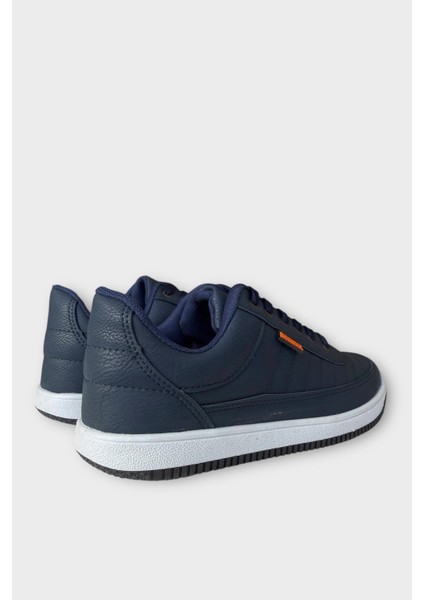 Erkek Ortopedik Günlük Yürüyüş Rahat Spor Ayakkabı Lacivert indirimleri