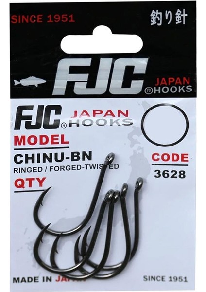 3628 Chinu Black Nickel Iğne