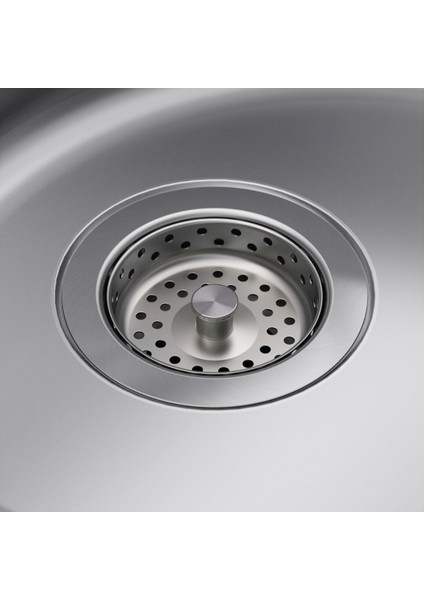 Tek Gözlü Eviye, Paslanmaz Çelik, 45X15 cm modelleri