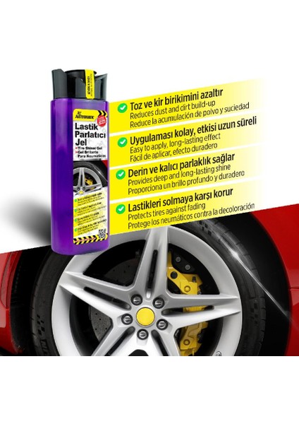 Lastik Parlatıcı Jel 425 ml modelleri