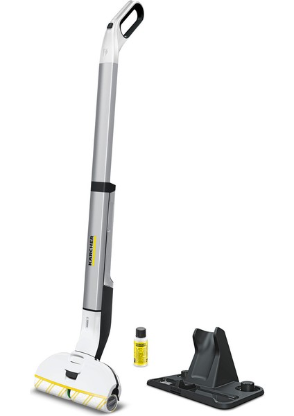 Kablosuz Zemin Temizleme Makinesi, Beyaz, Hafif ve Kullanışlı, Pratik Temizlik Aracı